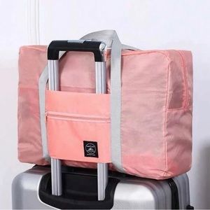 Pink Waterproof Travel Bag